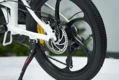 Folding Electric Bicycle ADO A20 XE, Black -Bicycles shop ADO A20XE White 08 scaled 1