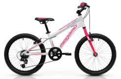 20″ Alumiiniumraamiga Lasteratas Megamo Air Valge (pikkusele 115-135 Cm)