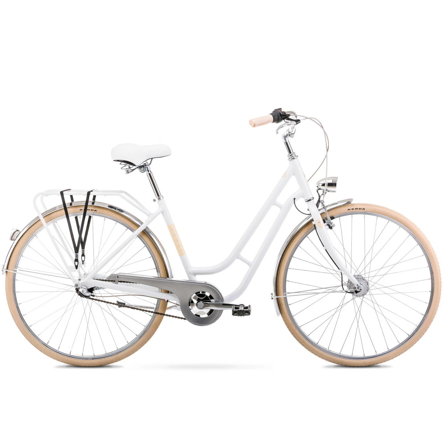 Arkus&Romet Bicycle Romet Luiza Classic, 28″, White 3 Arkus&Romet Bicycle Romet Luiza Classic, 28″, White