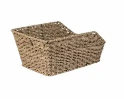 Bicycle Rack Basket Basil Cento Rattan Look, Light Brown