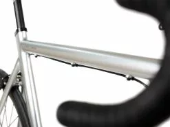 Fixie Bicycle BLB La Piovra ATK -Bicycles shop blb la piovra atk fixie single speed bike polished silver 6