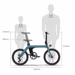 Electric Bicycle Fiido D11 (36 V / 11,6 Ah), Foldable 24 Electric Bicycle Fiido D11 (36 V / 11,6 Ah), Foldable -Bicycles shop elektrijalgratas fiido d11 7