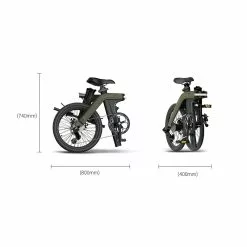 Electric Bicycle Fiido D21 (36 V / 11,6 Ah), Foldable 20 Electric Bicycle Fiido D21 (36 V / 11,6 Ah), Foldable -Bicycles shop elektrijalgratas fiido d21 7