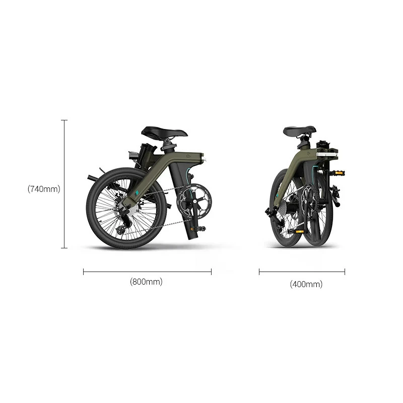 Electric Bicycle Fiido D21 (36 V / 11,6 Ah), Foldable 10 Electric Bicycle Fiido D21 (36 V / 11,6 Ah), Foldable - Image 8