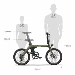 Electric Bicycle Fiido D21 (36 V / 11,6 Ah), Foldable 19 Electric Bicycle Fiido D21 (36 V / 11,6 Ah), Foldable -Bicycles shop elektrijalgratas fiido d21 8
