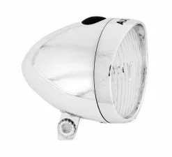 Bicycle Headlight AXA Classic Battery, Silver