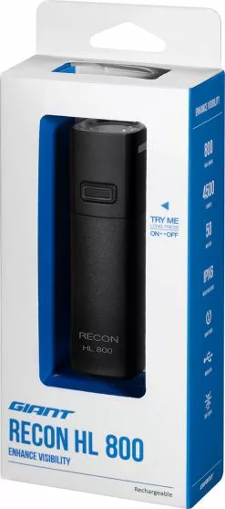 Giant Recon Bicycle Headlight Set (HL 1100 + TL 200) -Bicycles shop esituli giant recon hl 800 4