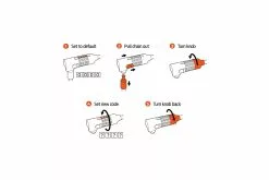 Bicycle Chain Lock AXA Absolute With Code C5-90 -Bicycles shop jalgratta kettlukk axa absolute c5 90 6