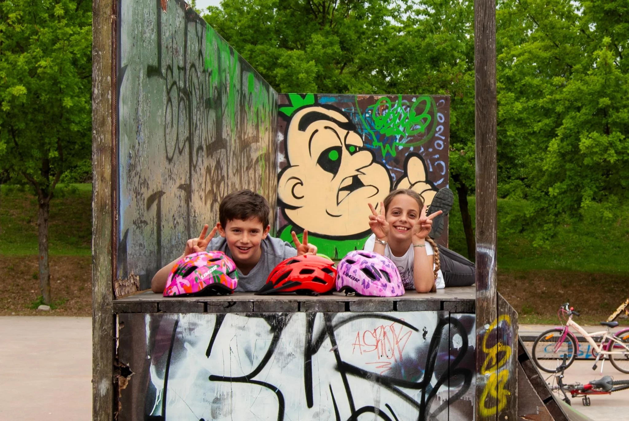 Limar Bicycle Helmet For Kids Kid Pro M Pink Foliage, 50-56 Cm 10 Limar Bicycle Helmet For Kids Kid Pro M Pink Foliage, 50-56 Cm - Image 8