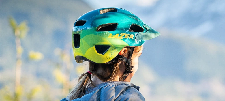 Bicycle Helmet For Kids Lazer Gekko Green Flowers 8 Bicycle Helmet For Kids Lazer Gekko Green Flowers - Image 6