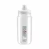 Drinking Bottle Elite FLY 550 Ml -Bicycles shop joogipudel Elite Bottle FLY Clear Grey logo 550ml