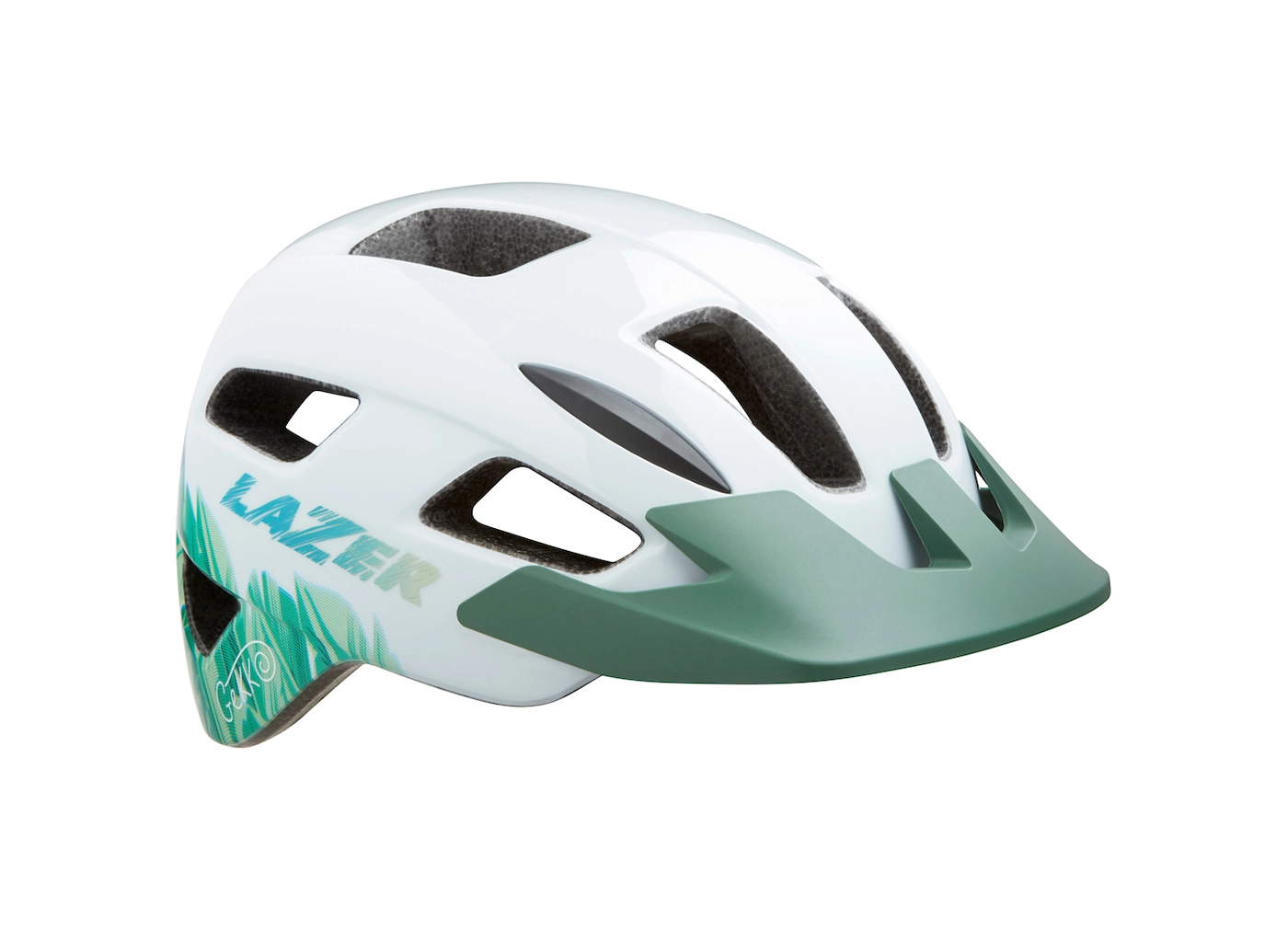 Children’s Bicycle Helmet Lazer Gekko White Tropical 50-56cm 3 Children’s Bicycle Helmet Lazer Gekko White Tropical 50-56cm