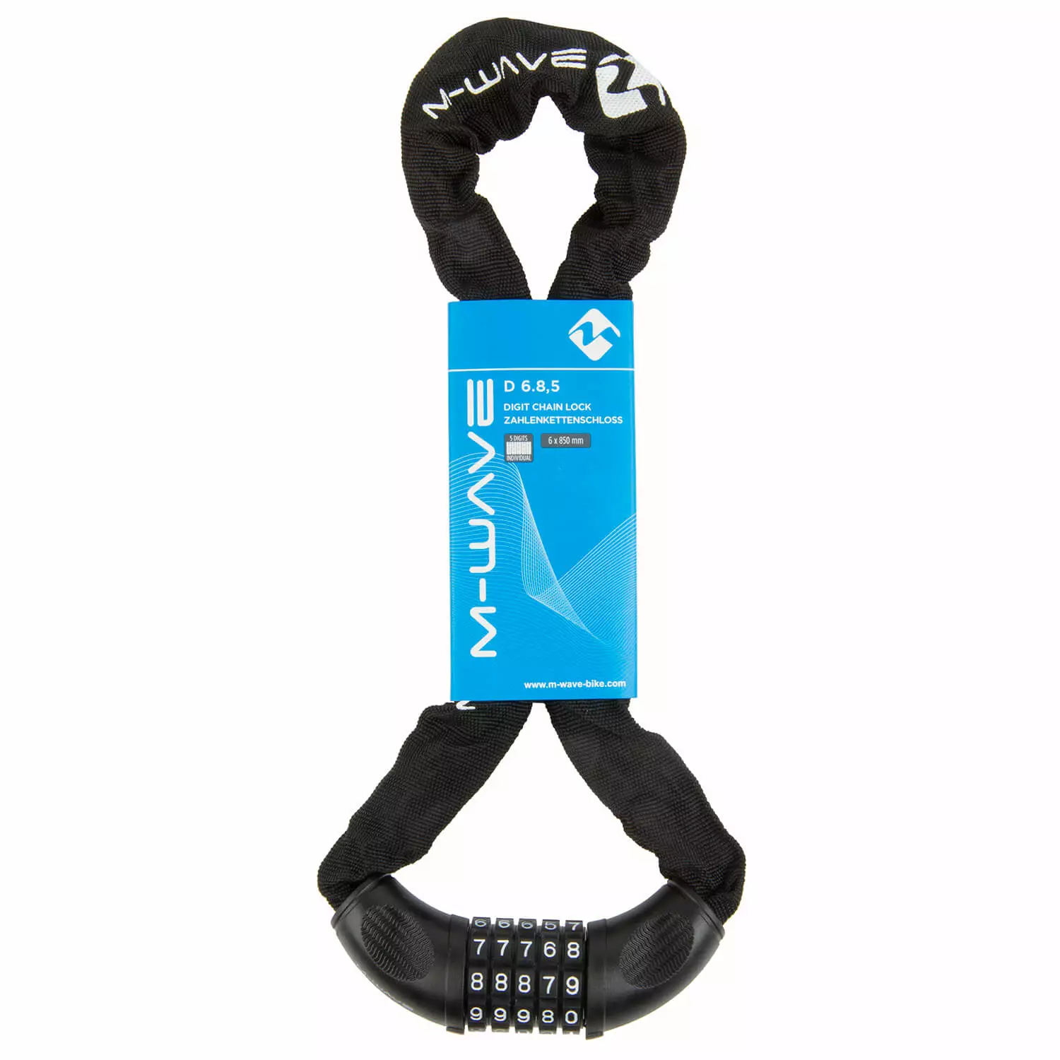 Bicycle Chain Lock M-Wave D With Code 6.8,5 4 Bicycle Chain Lock M-Wave D With Code 6.8,5 - Image 2