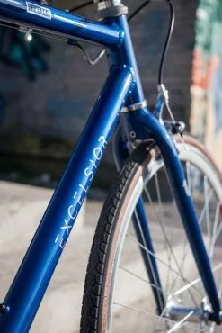 Fixie Excelsior Sputter, Colour Orange, 2 Speeds -Bicycles shop mg 2144