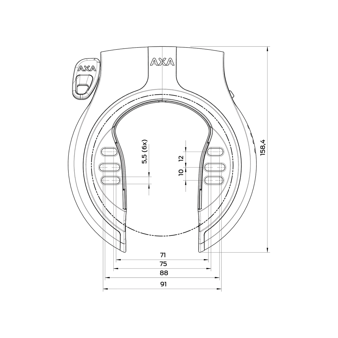 AXA Victory Frame Lock 9 AXA Victory Frame Lock - Image 7