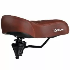Saddle ProX Velo, Quilted -Bicycles shop sadul velo prox vl 8080 pruun SADL224 2