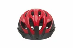 Bicycle Helmet LIMAR SCRAMBLER -Bicycles shop scrambler red black front alta