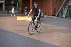 Fixie Excelsior Sputter, Colour Orange, 2 Speeds -Bicycles shop tlr05693