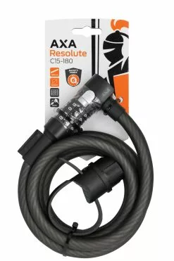 Bicycle Cable Lock AXA Resolute C15-180, Length 180 Cm -Bicycles shop trosslukk axa resolute c15 180 3