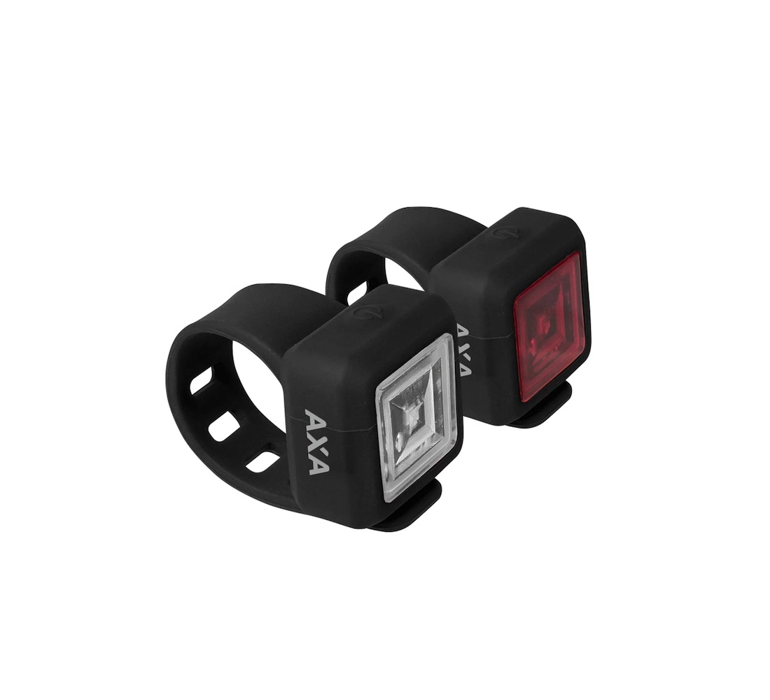 Bicycle Headlight Set AXA Niteline 11 3 Bicycle Headlight Set AXA Niteline 11
